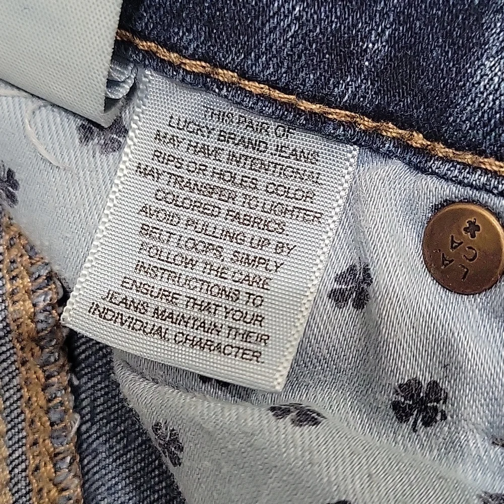 Lucky Brand Bridgette Skinny Jeans Size 4/27A - Picture 6 of 8